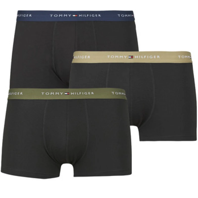 Image of Tommy Hilfiger TRUNK X3 mens Boxer shorts in Black