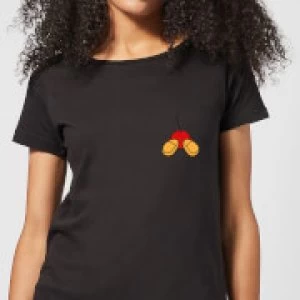 Image of Disney Mickey Mouse Backside Womens T-Shirt - Black