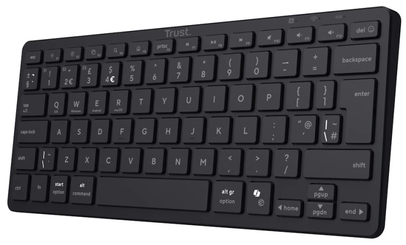 Image of Trust NADO II MULTIDEVICE BT Keyboard UK