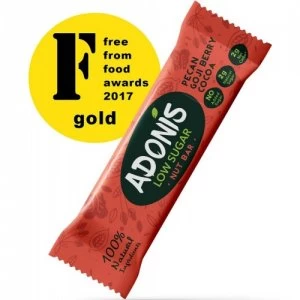 image of Adonis Pecan, Goji and Cocoa Bar 35g