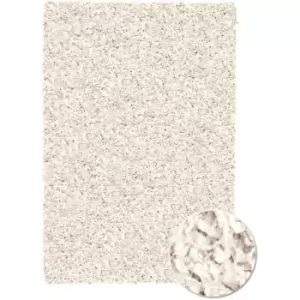 Image of Mastercraft Twilight 039-001/6926 Rug Light Cream - 80cm x 150cm - Cream/Beige