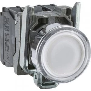 Image of Schneider Electric Harmony XB4BW31B5 Pushbutton Planar 1-button White Push