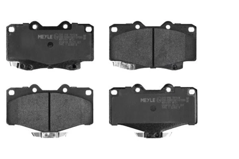 Image of MEYLE 025 216 7915/W Brake pad set Front Axle, with acoustic wear warning, Original Quality, with anti-squeak plate Brake Pad Set,disc brake (402)
