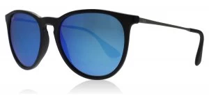 image of Ray-Ban Erika Sunglasses Black 601/55 54mm