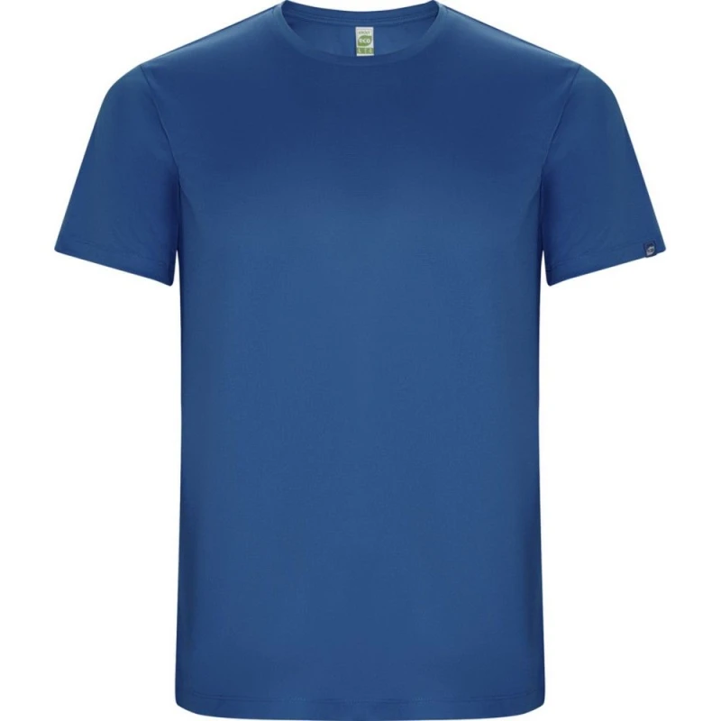 Image of ROLY ROLY Men Imola Short-Sleeved Sports T-Shirt in Blue Size: Small Blue S Male 5063527394309