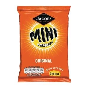 Image of Jacobs Mini Cheddars Original Grab Bag Pack of 30 36564