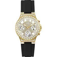 Guess Gold And Black 'Moonlight' Fashion Watch - GW0257L1 - multicoloured