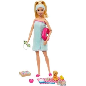 image of Barbie Wellness Spa Doll and Accessories