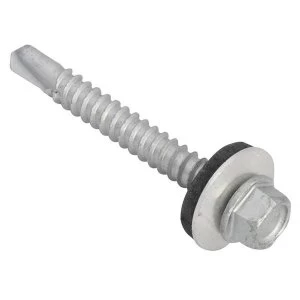 Image of ForgeFix TechFast Hex Head Roofing Screw Self-Drill Light Section 5.5 x 32mm Pack 100