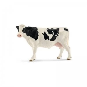 Image of Schleich Farm World Holstein Cow Toy Figure
