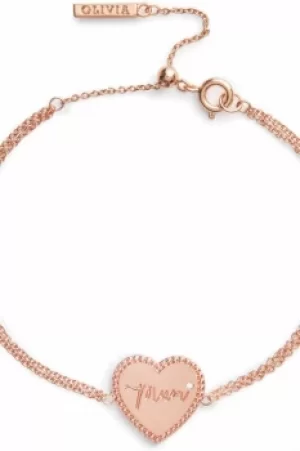 Image of Mum Rose Gold Bracelet OBJLHB14
