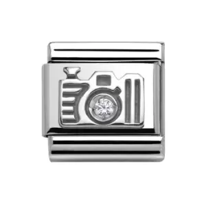 Image of Nomination Classic Around the World Camera Charm