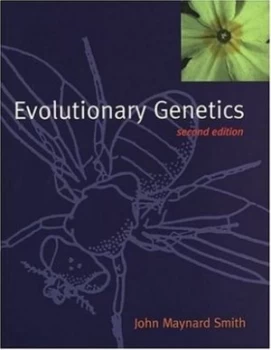 Image of Evolutionary Genetics by John Maynard Smith Book