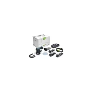 image of Festool - 577690 Cordless eccentric sander etsc 125 3,0 I-Set