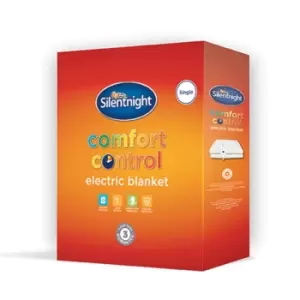 image of Silentnight Comfort Control Electric Blanket Double - Cream