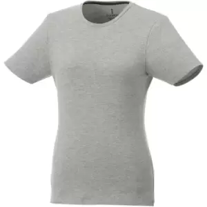 Image of Elevate Womens/Ladies Balfour T-Shirt (2XL) (Grey Melange)