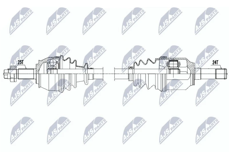 Image of NTY Drive shaft NTY NPW-FT-021