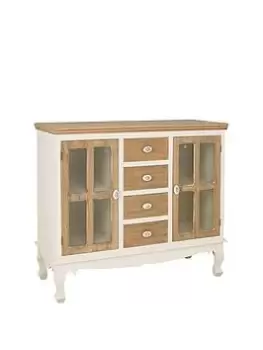 image of Lpd Furniture Juliette Sideboard With Glass