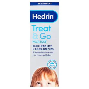 Image of Hedrin Head Lice Treat and Go Mousse 100ml