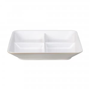 Image of Natural Canvas Square Divided Dish