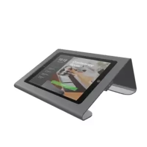 Image of Heckler Design Meeting Room Console tablet security enclosure Grey
