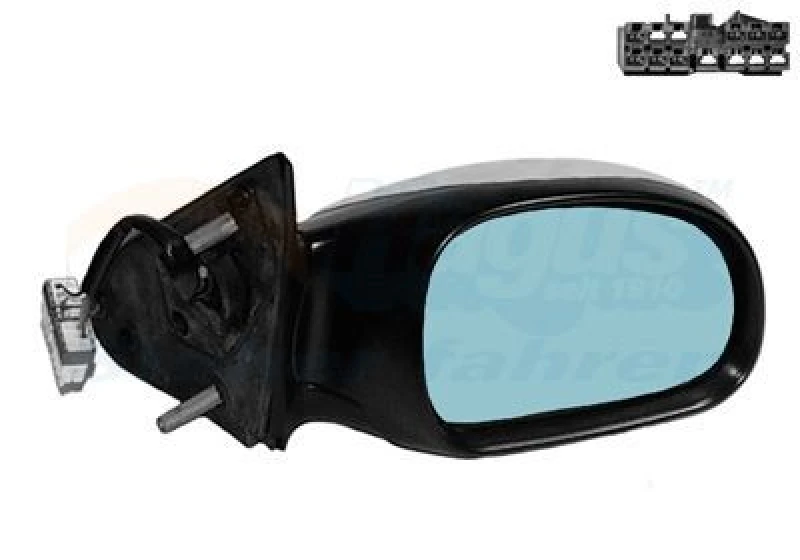Image of VAN WEZEL Wing mirror VAN WEZEL 4049808