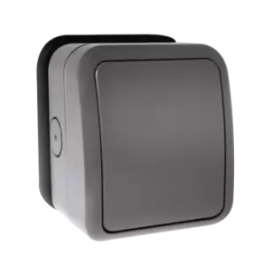 Image of Click Scolmore Aquip Weatherproof IP66 1 Gang 2 Way Switch - OA411AGU