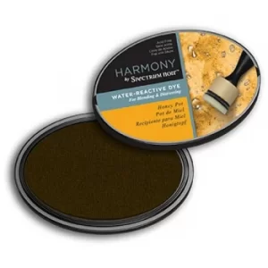 image of Spectrum Noir Ink Pad Harmony Water Reactive Honey Pot