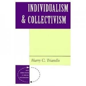 Image of Individualism and Collectivism by Harry C Triandis Book