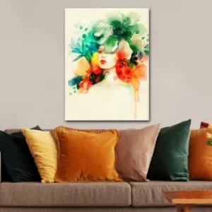 Image of 1229549479_70100 Multicolor Decorative Canvas Painting