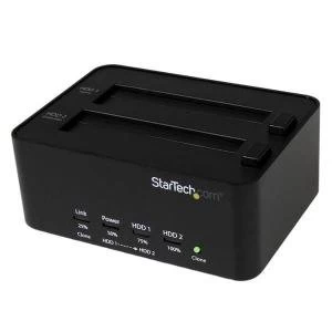 image of StarTech USB 3.0 SATA 2.5 3.5" HDDSSD Duplicator