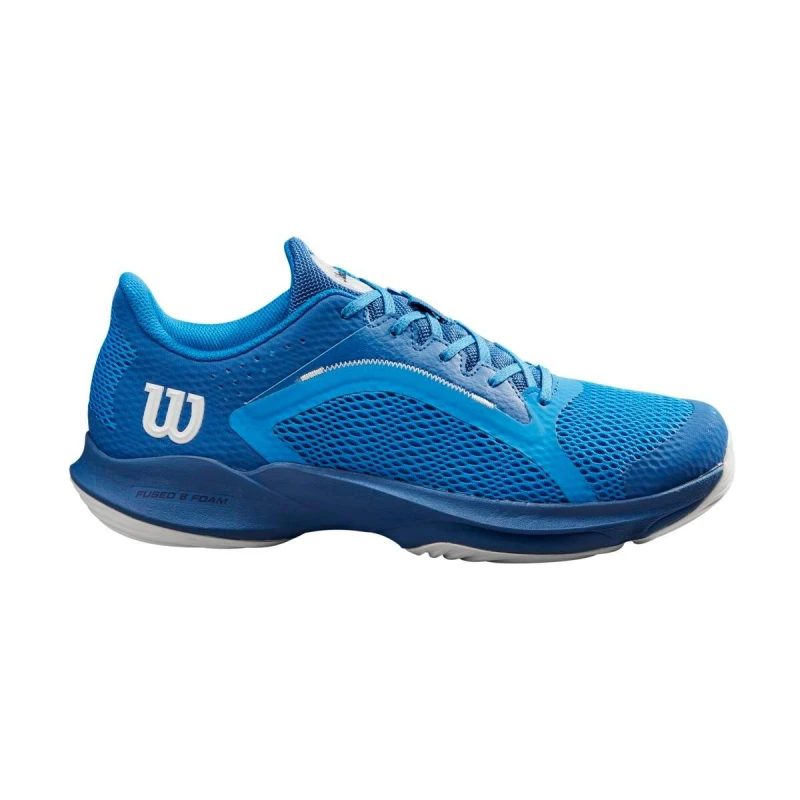 Image of Wilson Mens Hurakn Padel Trainers French Blue male 12 (47.3)