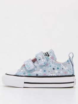 Image of Converse Childrens Chuck Taylor All Star 2V - Pink/Black, Size 4