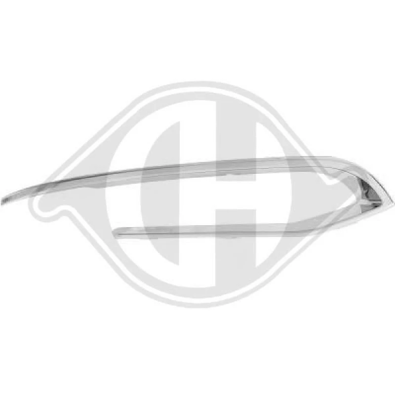Image of BLIC 6502-07-0067928LP Trim-/Protection Strip, bumper Right Front Trim-/Protection Strip,bumper (1002)