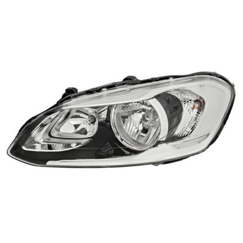 Image of VALEO 045186 Headlights Left, without motor for headlamp levelling Headlight (259)