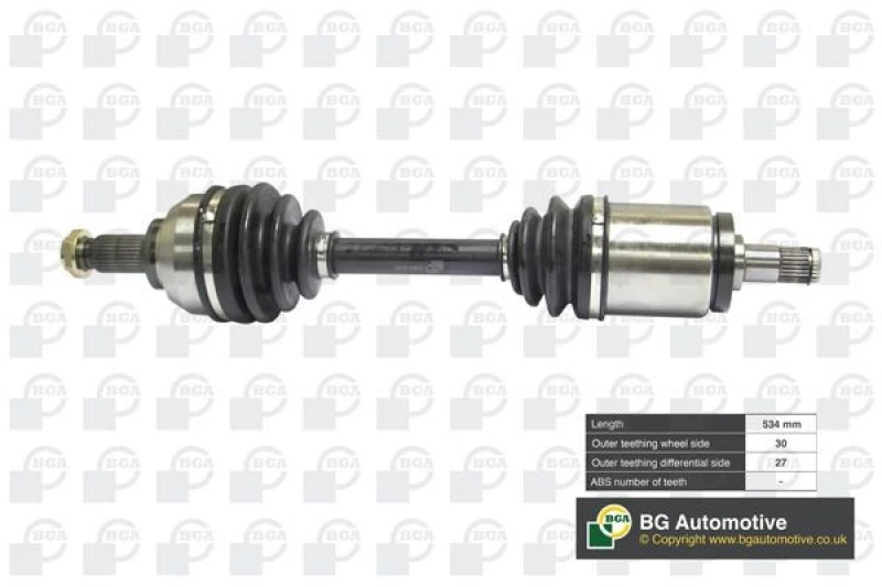 Image of BGA Drive shaft BGA DS0916L