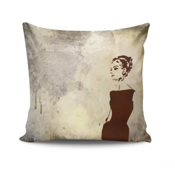 Image of NKRLNT-109 - No Filling Multicolor Cushion Cover