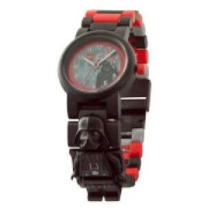 image of LEGO Star Wars Darth Vader Minifigure Link Watch