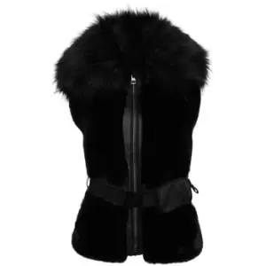 image of Dare 2b Monumental Fur Gilet - Black