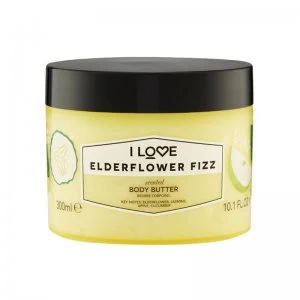 image of I Love Elderflower Fizz Body Butter 300ml