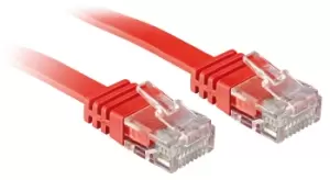 image of Lindy 5m Cat.6 networking cable Red Cat6