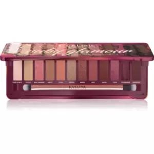 image of Eveline Cosmetics Ruby Glamour Eyeshadow Palette 12 g