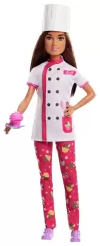 Image of Barbie Careers Pastry Chef Bakery Doll - 29cm