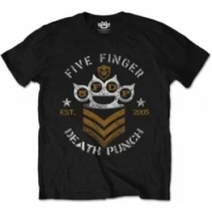 Image of FFDP Chevron Mens Black T Shirt: X Large