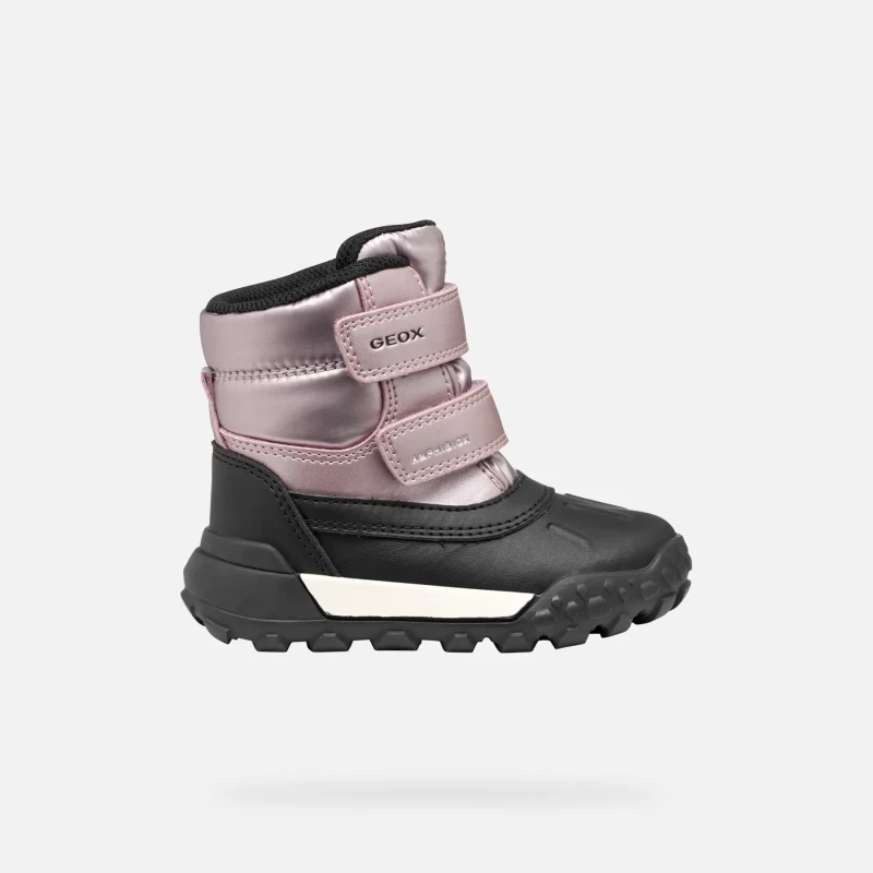 Image of Geox Baby girl winter boots Geox Trekkyup ABX Rose Female 24