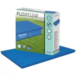 image of Bestway Flowclear Rectangular Steel Pro 221 X 150 Cm Pool Cover