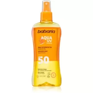 image of Babaria Sun Aqua UV Sun Spray SPF 50 200ml