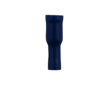 image of Blue Female Bullet Terminal 5.0mm Pk 100 Connect 30180