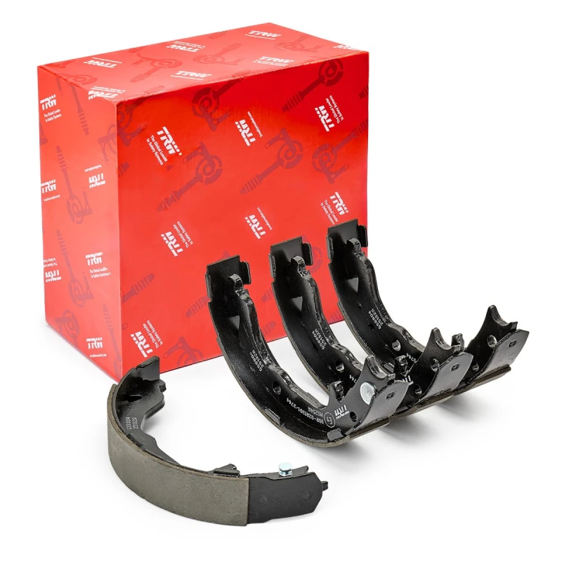 Image of TRW GS8804 Handbrake Shoes Brake Shoe Set,parking brake (1419)