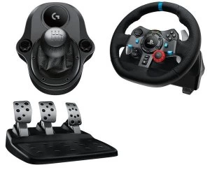 image of Logitech Driving Force G29 Steering Wheel & Pedals